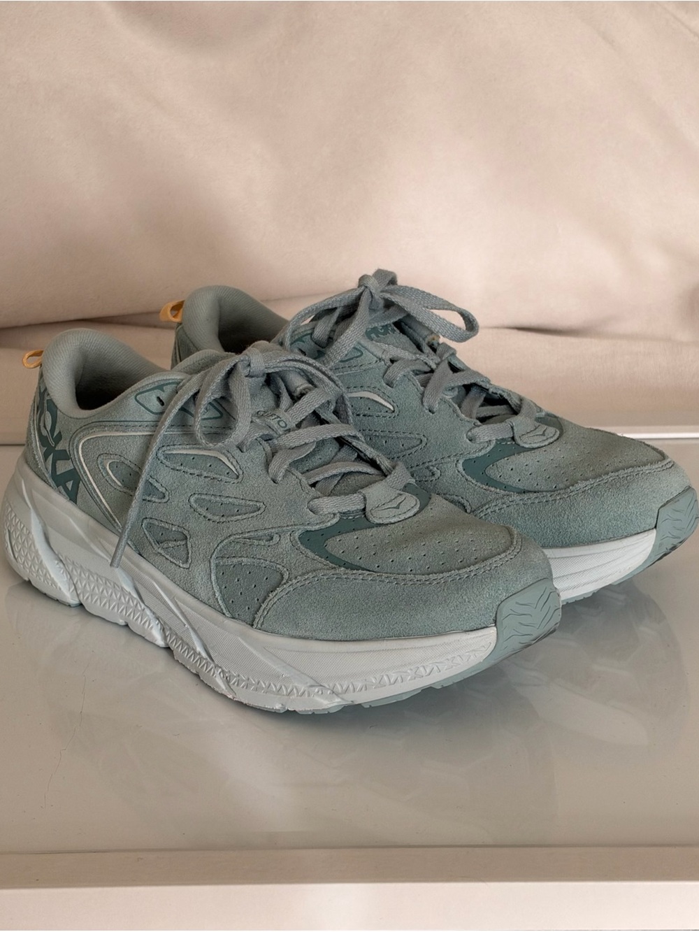 Hoka Clifton L 1122571 CBIF Women’s Walking Shoes Size 8 Blue